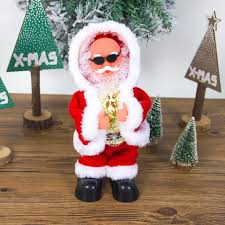 Santa Claus Dancing Singing Doll As Plush Christmas Dolls Music Toy For Kids 351 Christmas Dolls Christmas Plush Christmas Toys