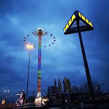 Berlin No Filter Needed Tonight Igersberlin Fromwhereistand Hochhinaus Ikea Rummel Karrusell Weihnachtsmarkt Instagram Rum From Where I Stand