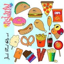 Junk Food Clip Art Food Clipart Junk Food Snacks Food Clips