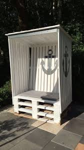 Beach Chair Made Of Pallets And Slats Garten Beach Chair Garten Pallets Slats Beach Chairs Dream Garden Backyards Diy Garden Bed