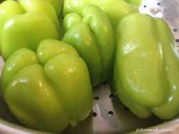 Gebratene Grune Paprika In Tomatensauce Grune Paprika Rezepte Mit Paprika Paprika