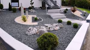 Gartengestaltung Mit Kies Youtube Pebble Garden Pagoda Garden Gravel Garden