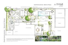 Gartenplan Moderner Garten Mit Pool Garten Design Plane Gartenplanung Pool Im Garten