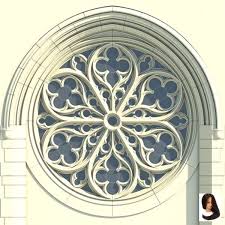 Gothic Rose Window Tracery Gothic Rose Window Tracery Gothic Rose Window Tracery On Behance More The Post Gothic Rose Wi Rosenfenster Gotisch Rosenzeichnung