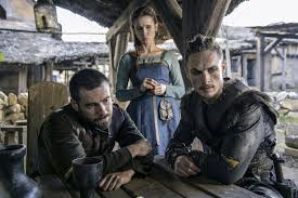 The Last Kingdom Gisela And Finan With Sihtric The Last Kingdom The Last Kingdom Series Tv Show Casting