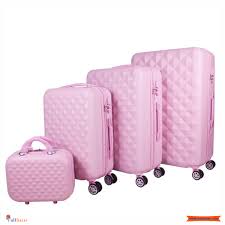 Luggage Trolley Bag Set Of 4 Pieces Pink Travel Bags In Dubai Uae Fullbazar Shop Travel Trolley Bags Set Of 4 Piece Luggage Trolley Trolley Bags Pink Luggage