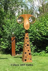 Neu Bei Uns Edelrost Edelstahl Gartenkunst Von Deco Art Kulbs Stahl Kunst Metallkunst Rostige Deko