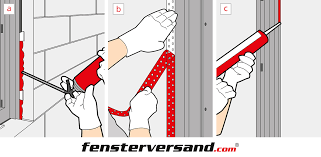 Fenster Abdichten Mit Montageschaum Und Dichtband Fenster Einbauen Fenster Altbau