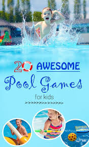 20 Awesome Swimming Pool Games For Kids Transform Your Pool From Just The Regular Swimming Pool To The Fun P Pool Toys For Kids Swimming Pool Games Pool Games