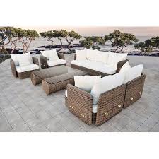 Best Place To Buy Novula 5 Piece Rattan Sofa Set With Cushions By Solis Patio Furniture Patiofurniture Outdoor Sofa Sets Patio Sofa Set Rattan Sofa