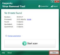 How To Run A Scan With Kaspersky Virus Removal Tool