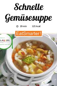 Schnelle Suppe Mit Gemuse Rezept In 2020 Schnelle Suppen Rezepte Vegane Vorspeisen