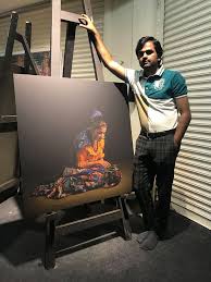 By All Means Necessary 2018 Shashikant dhotre's artwork is combination of intricacy and starkness.