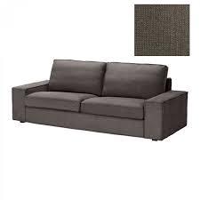 Ikea Kivik 3 Seat Sofa Slipcover Cover Tullinge Gray Brown Gray Brown Grey Bezug Housse Sofa Texture Sofa Sofa Covers