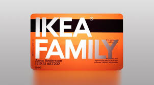 Stockholm Design Lab Ikea Family Card Membership Card Ikea Family