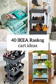 40 Smart Ways To Use Ikea Raskog Cart For Home Storage Ikea Raskog Ikea Raskog Cart Ikea Cart