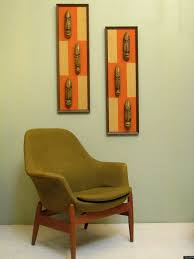 Vintage Wooden Tiki Wall Art With Images Mid Century Modern Interiors Mid Century Furnishings Mid Century Decor