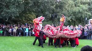 Drachentanz Chinesisches Mondfest 2015 Garten Der Welt In Berlin Youtube