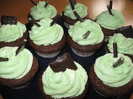 Schoko Pfefferminz Cupcakes Von Ufaudie58 Chefkoch Rezept Pfefferminz Cupcakes Cupcakes Pfefferminz Kuchen