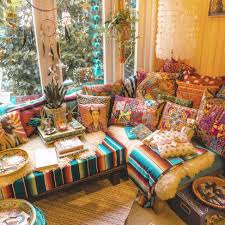 Colorful Bohemian Home Decor Styling Asian Home Decor Hippie Home Decor Bohemian Decor