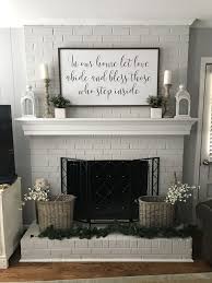 Loving My Farmhouse Mantle Fireplace Mantle Decor Farm House Living Room Home Living Room
