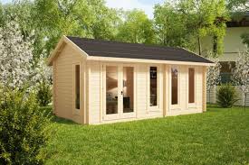 Garden Room Linda 16m2 3 X 6 M 44mm Summer House 24 Garden Room Summer House Garden Garden Cabins