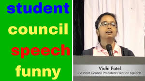 Student Council Speech For Election Campaign In School Funny Ideas Youtube