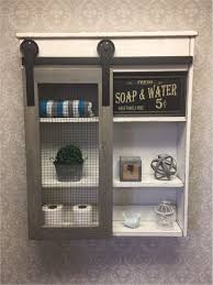 45 Amazing Ideas Farmhouse Bathroom Wall Art 23 Farmhouse Bathroom Wall Decor Bathroom D Rustic Bathroom Wall Decor Bathroom Wall Cabinets Diy Bathroom Storage