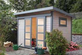 Gartenhaus Flachdach 300x300 Cm Holz Haus Bausatz Mit Schiebetur Kippfenster Nach Farblicher End Gartenhaus Pultdach Gartenhaus Holz Flachdach Gartenhaus Holz