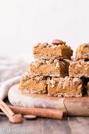 Cream flour, shortening and sugar twin together. Pumpkin Pie Crumb Bars Gluten Free Vegan