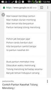Contoh Soal Dan Materi Pelajaran 6 Contoh Pantun Agama Brainly