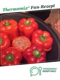 Gefullte Paprika Mit Tomatensauce Rezept Tomatensauce Thermomix Thermomix Und Gefullte Paprikaschoten