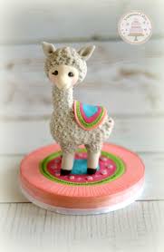 Llama Cake Topper For Baby Shower Or Kids Birthdays Www Etsy Com Shop Sugarpatchtoppers Fondant Cake Toppers Baby Shower Cake Topper Easy Cake Decorating