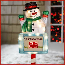 Bonanza Find Everything But The Ordinary Christmas Clock Christmas Yard Decorations Christmas Countdown