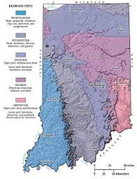 Indiana Geological Survey Indiana Map Indianapolis Indiana Indiana Facts