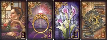 Most lenormand card meanings owe their origins to the original playing card meanings. Deck Review The Gilded Reverie Lenormand By Ciro Marchetti The Magickal Musings Of Nefer Khepri Phd