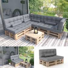 Palettenkissen Kaltschaum Kissen Palettensofa Palettenmobel Palette Couch Sofa Garten Terrasse Mobe Terrace Furniture Pallet Patio Furniture Palette Couch