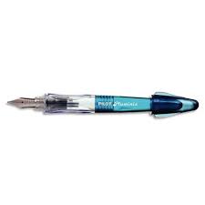 0,4 mm, non rechargeable, régulateur, d'encre, système att, niveau d'encre visible. Stylo Plume Pilot Pluminix Turquoise 1 Cartouche D Encre Bleue Stylo Plume Achat Prix Stylo Plume Stylo Plume