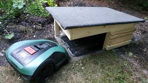 Mahroboter Garage Ein Unterstand Fur Den Bosch Indego S 400 Youtube