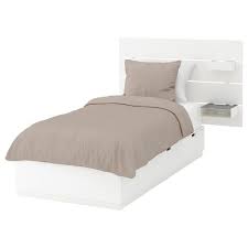 Nordli Bettgestell Mit Kopfteil Und Aufb Weiss Ikea Deutschland Sang Ideer Mobelideer Huvudgavel