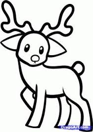 Raindeer Drawing How To Draw A Reindeer For Kids Step By Step Animals For Kids For Easy Christmas Drawings Reindeer Drawing Christmas Drawings For Kids