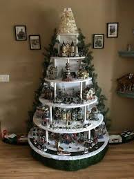 35 Stunning Christmas Village Display Ideas For Home Decoration Christmas Tree Village Diy Christmas Village Amazing Christmas Trees