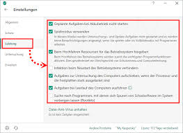 Anpassen Der Einstellungen Von Kaspersky Total Security 19 Zur Erhohung Der Computerleistung
