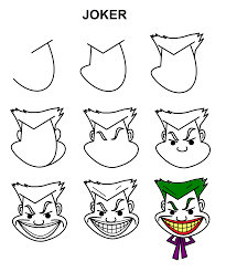 Pin By Madison Watts On Journal Easy Drawings Joker Drawings Art Drawings For Kids
