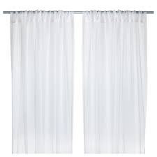 Teresia Sheer Curtains 1 Pair Ikea Cortinas Transparentes Cortinas Persianas Cortinas