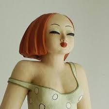 Badenixe Lizzy Keramik Kunst Keramikskulptur Figur