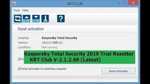 How To Reset Kaspersky Total Security 2019 By Krt Club V2 1 2 69 Youtube