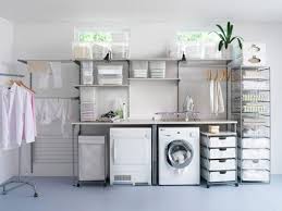 35 Laundry Room Shelving And Storage Ideas For Space Savvy Homes Modern Laundry Rooms Dream Laundry Room Laundry Room
