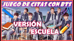 Descubrí la mejor forma de comprar online. Bts Juego De Citas Version Escuela Youtube