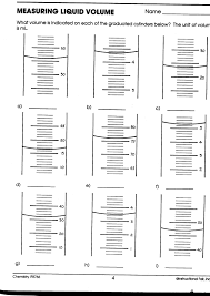 Graduated Cylinder Worksheet Abitlikethis Volume Worksheets Liquid Volume Graduated Cylinders